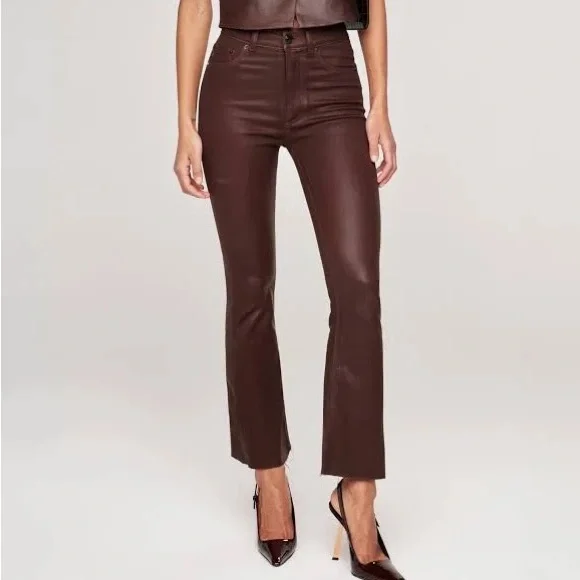 DL1961 Bridget Boot High Rise Instasculpt Crop Pants - Picture 6 of 7